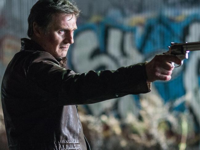 Liam Neeson in a scene from the movie Run All Night.