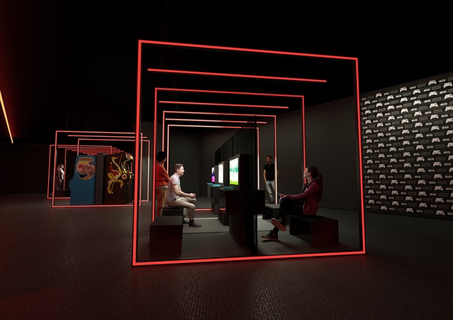 Artist’s depiction of a new home for video games at ACMI.