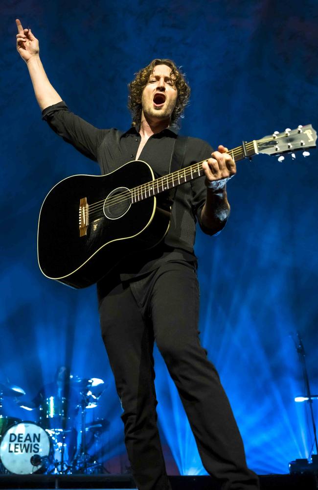 Dean Lewis Hobart show at MyState Bank Arena. Picture: Caroline Tan