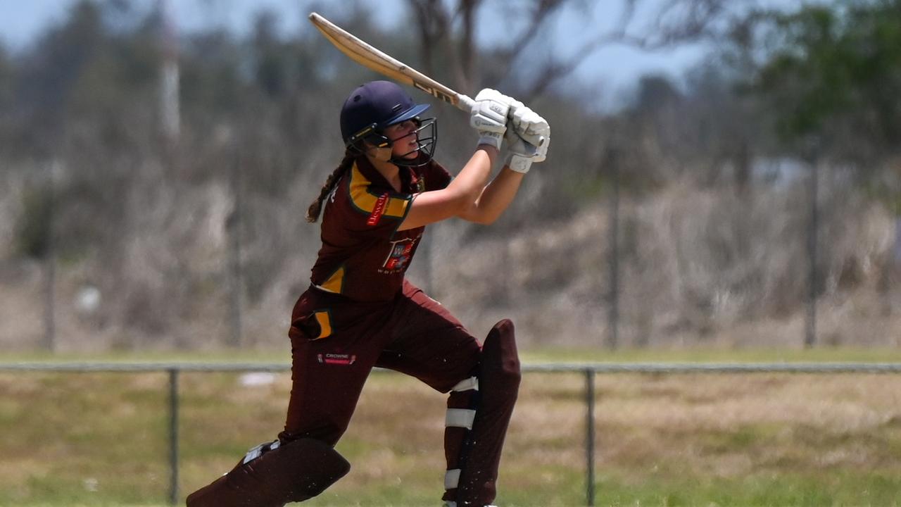 Felicity Koch bats for Ipswich. Picture: Darren J McCabe Photography.