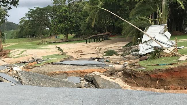 The site of the Daintree Village jetty on December 20, 2023. Picture: Supplied