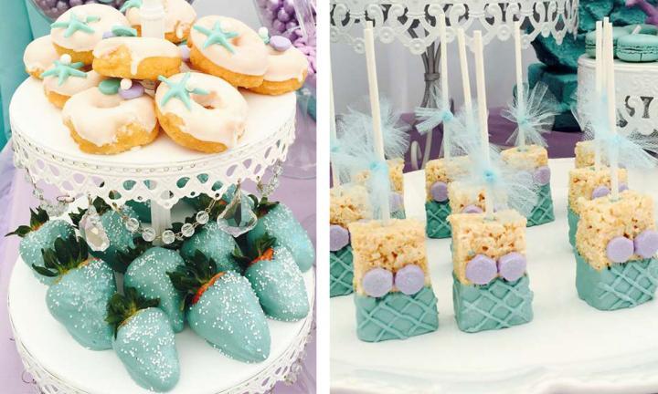 It's decided. Mermaid-themed party food is the cutest ...