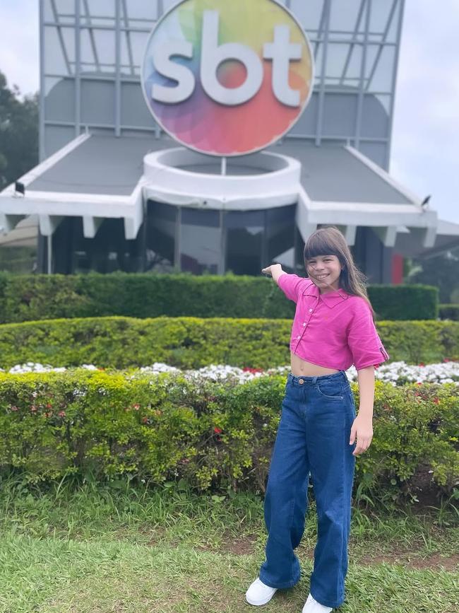 Brandao made her acting debut in October 2023 on SBT [Brazilian Television System]. Picture: Instagram