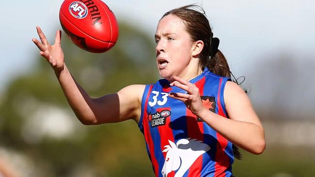 Jasmine Fleming is touted as the top pick in this year’s AFLW draft. Picture: AFL Photos