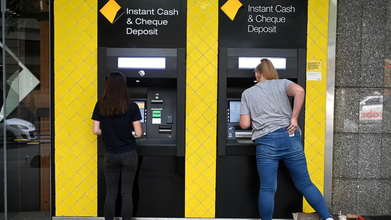 CommBank has closed 2297 ATMs in the past five years. Picture: Dan Peled / NCA NewsWire