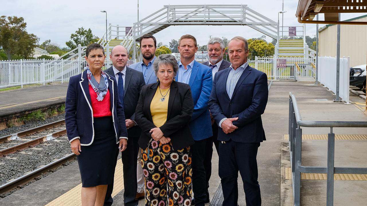 Lockyer Valley Regional Council is up in arms over the proposed route of Inland Rail through their local government area, including mayor Tanya Milligan (left).