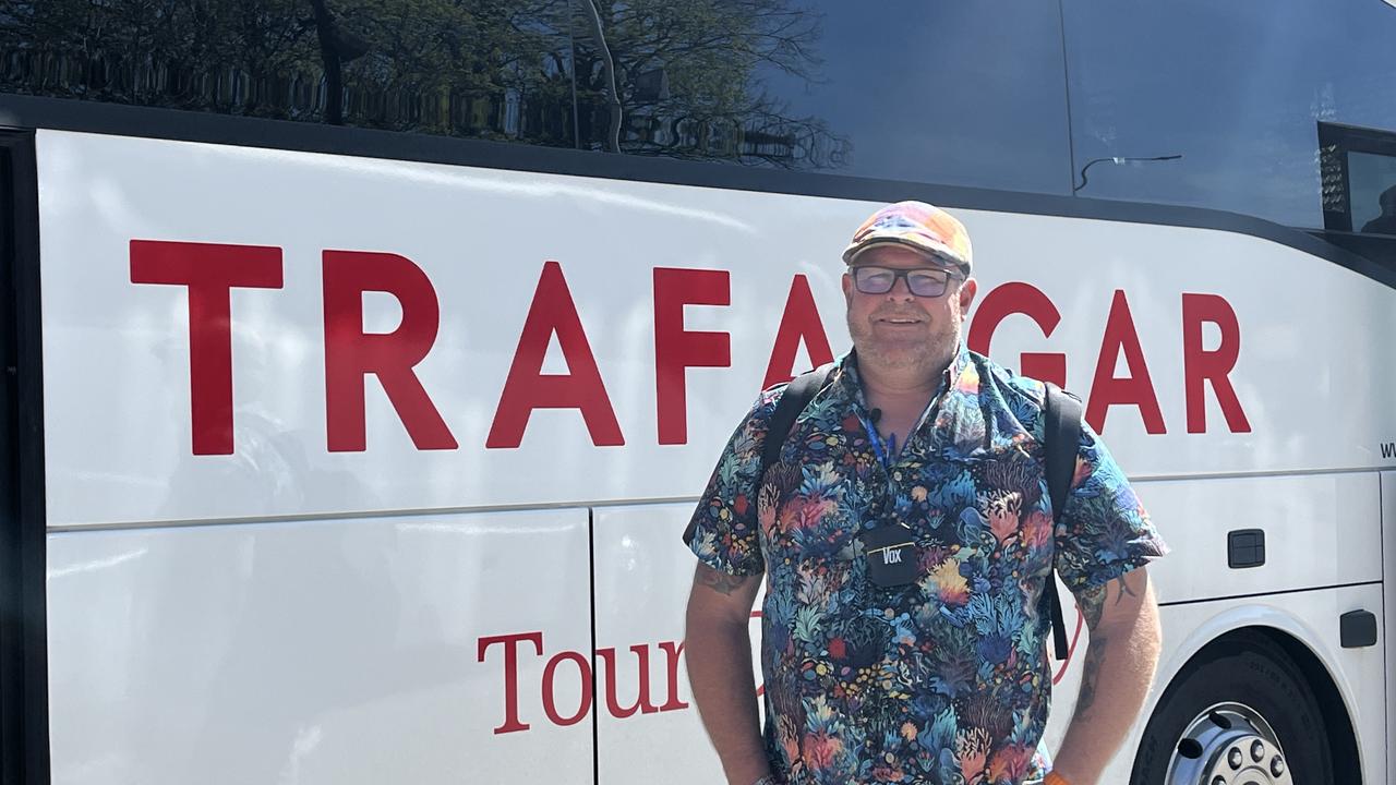 Paul Wormsbaecher has been a Trafalgar tour guide for more than a decade. Picture: Alex Turner-Cohen