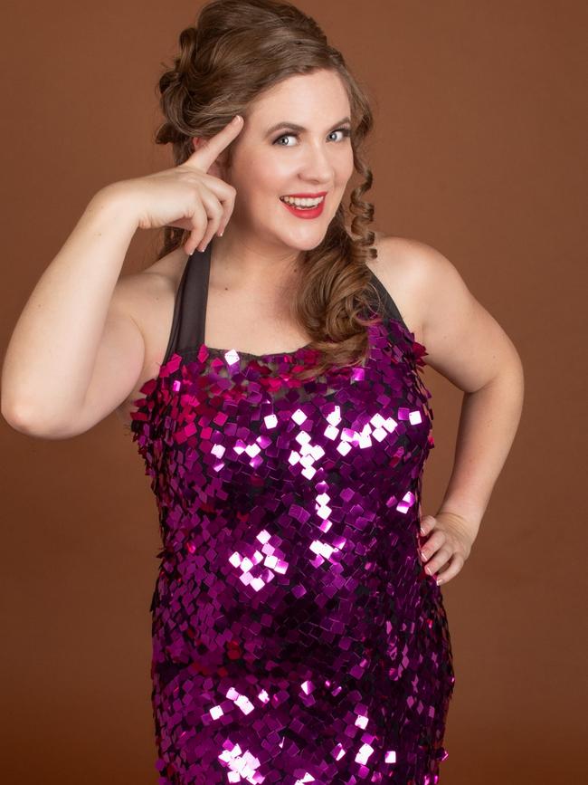 Joanne Hartstone in a promo image for The Smart Girl's Guide to Breaking Up. Picture: Frank Lynch – Image Construction