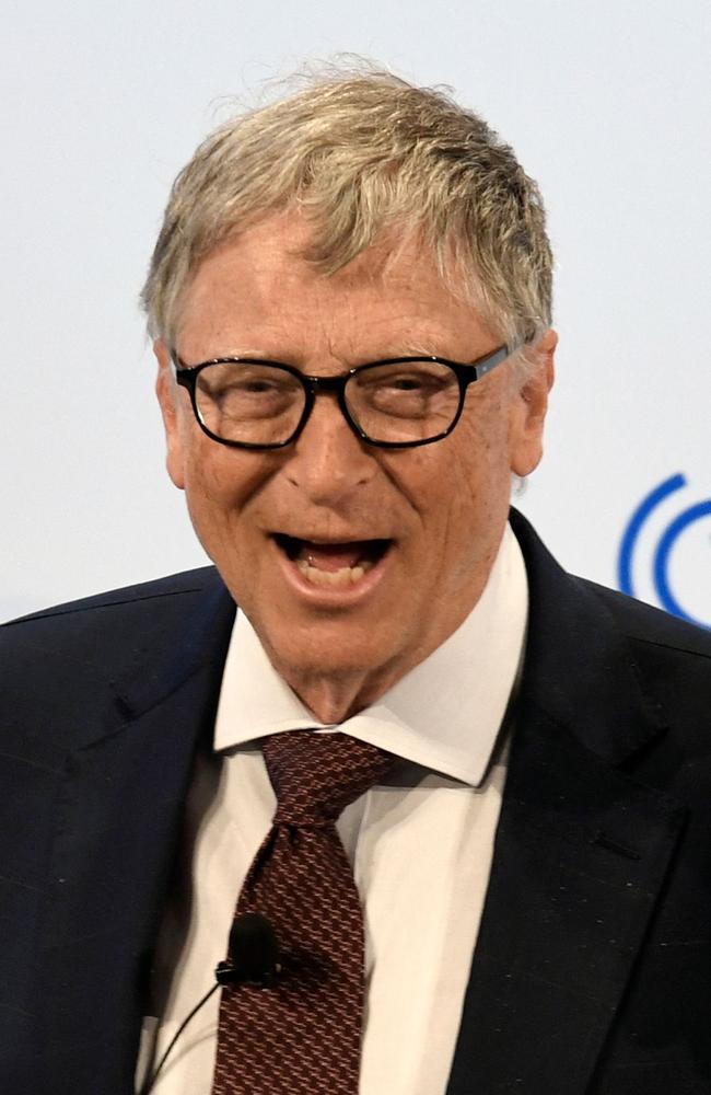 Bill Gates at the 58th Munich Security Conference (MSC) in Munich last month. Picture: AFP