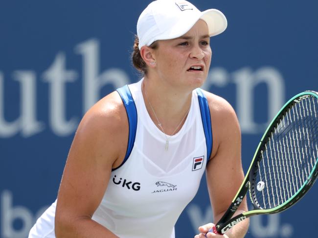 Barty fumes after match suspended