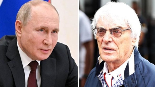 Bernie Ecclestone is a Putin fan.