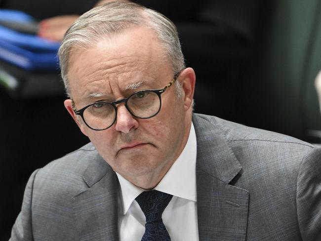 CANBERRA, Australia - NewsWire Photos - July 1, 2024: Prime Minister Anthony Albanese during Question Time at Parliament House in Canberra. Picture: NewsWire / Martin Ollman