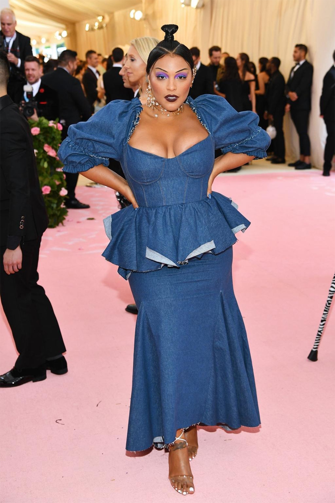Paloma Elsesser attends the 2019 Met Gala.