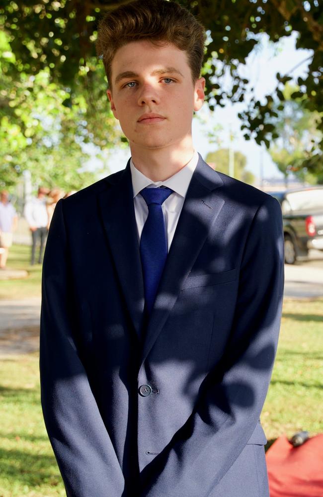 Malyke Payn at the Bowen State High School Year 12 Formal held on Friday, November 18, 2022.