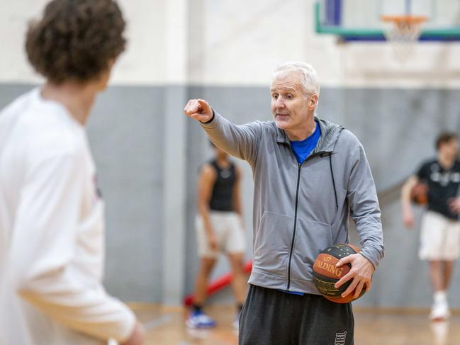 Boomers great Andrew Gaze would like to see Ben Simmons and Philadelphia find happy ground to move in seperate directions. Picture: Tim Carrafa