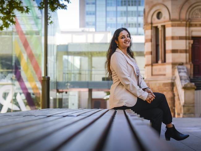 Tuesday MARCH 05 2024 Vrinda Bhutani came from India as an international student in 2019. She now has a finance and economics degree and has been in a Fringe show.Picture: RoyVphotography