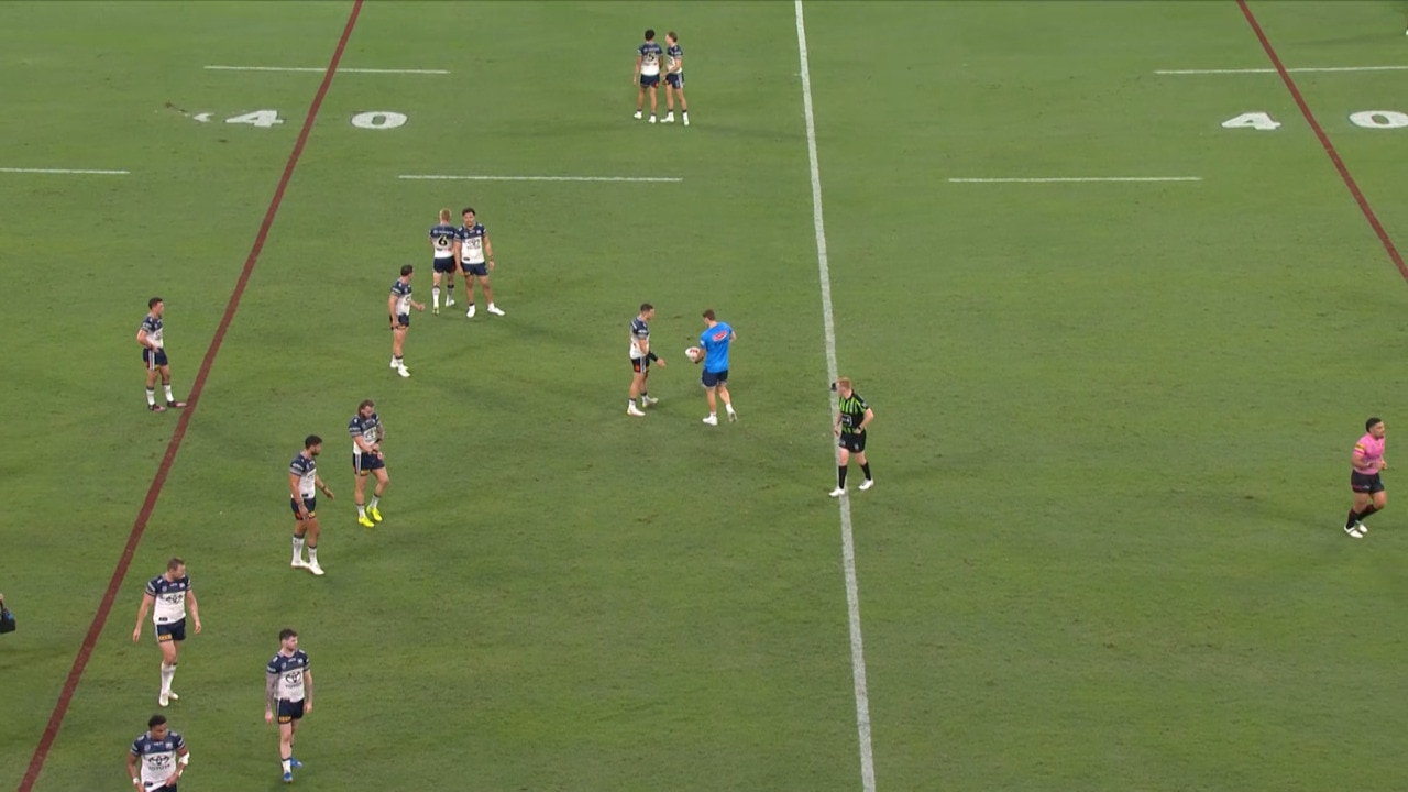 Cowboys also caught wetting ball against Panthers