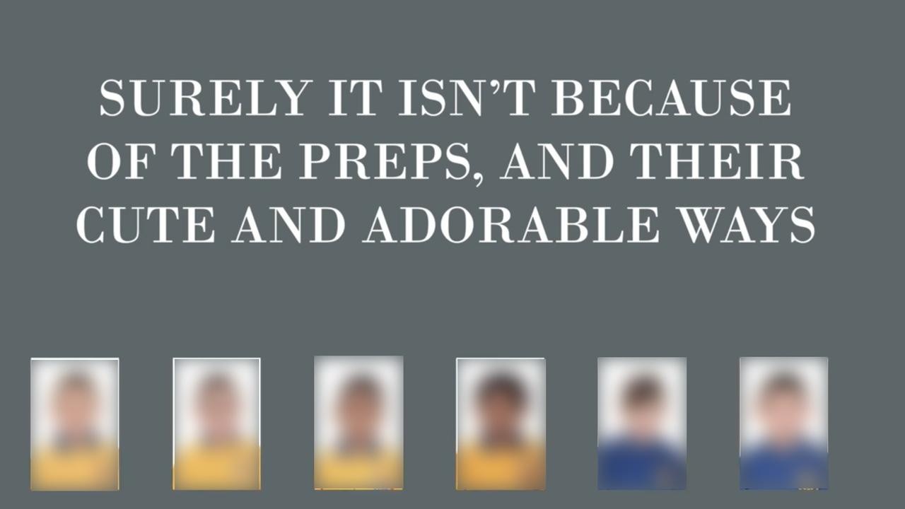 It featured six kids believed to have special needs. Picture: YouTube.