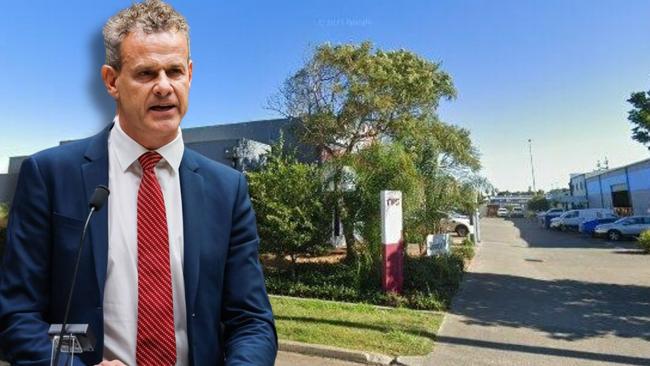 Mr Tim Crakanthorp and the Fitzroy property leased by his parents-in-law to the state government.