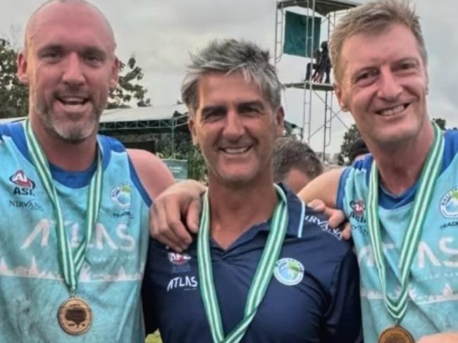 Olarenshaw’s surprise act at Bali footy game after brothel raids