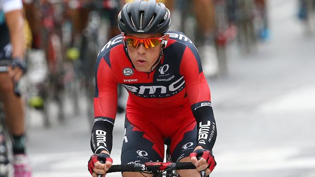 Tour de France - Stage 21 - Sevres to Paris, Champs-Elysees. Australian Rohan Dennis of BMC decides to chase the break. Photo Sarah Reed.