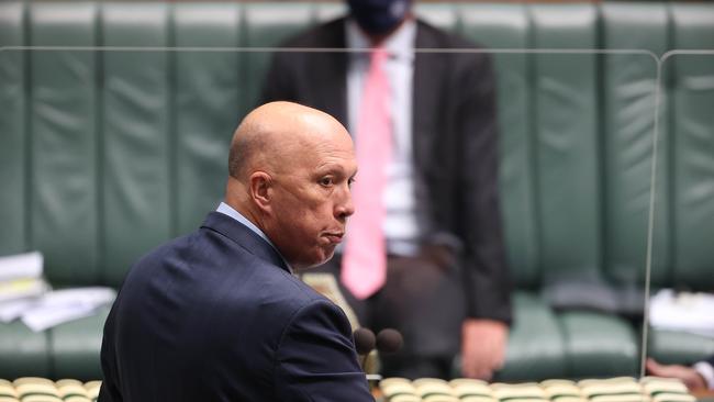 Peter Dutton has unloaded on China’s “irrational” reaction to a major security alliance between Australia, the UK and the US.