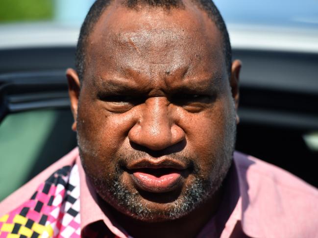 Papua New Guinea's Prime Minister James Marape . Picture: AAP