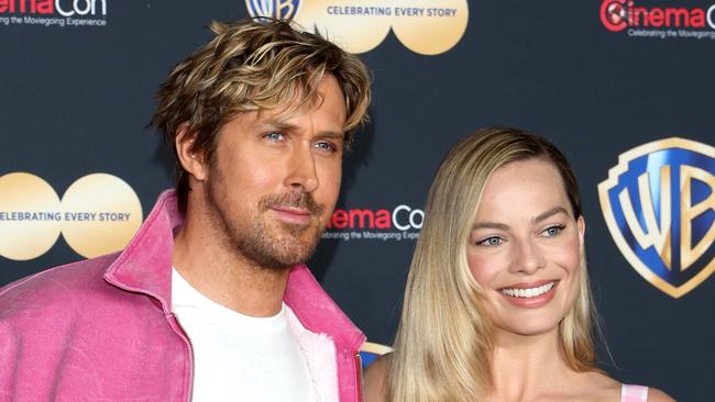 Ryan Gosling and Margot Robbie will return to Sydney for the first stop on the Barbie world tour in June. Picture: Getty Images