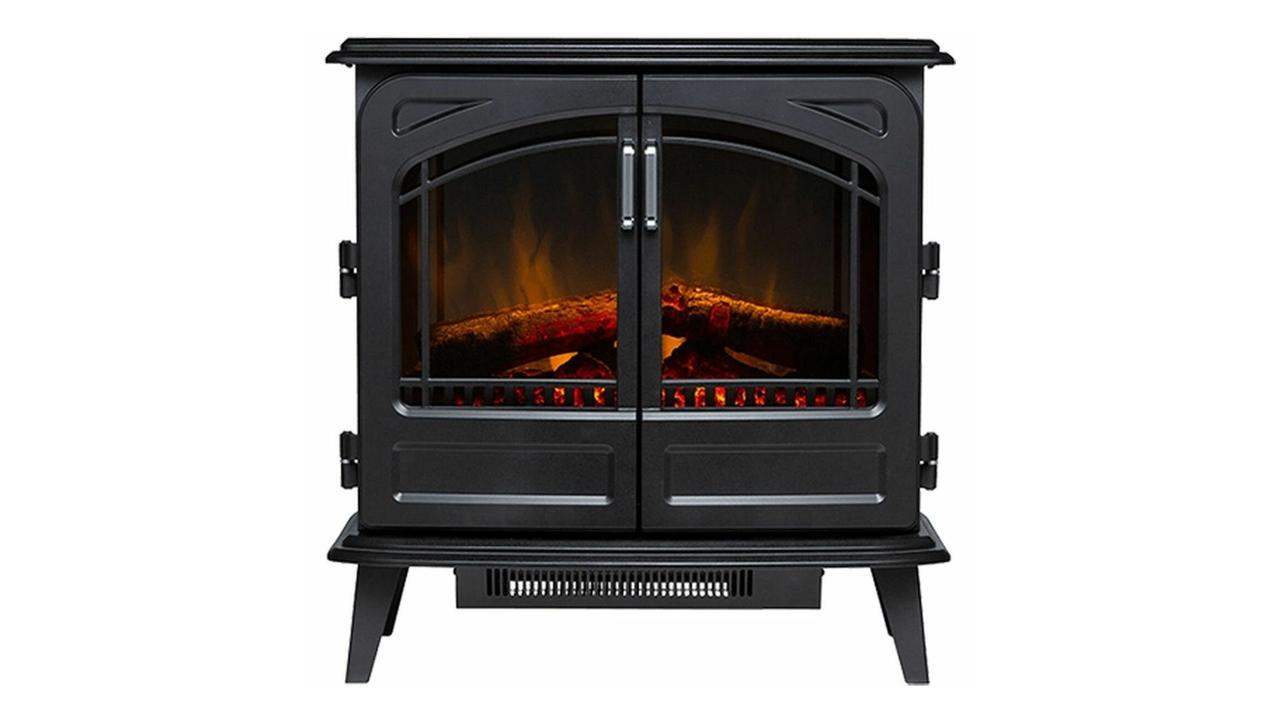 Dimplex 2kW Leckford Electric Fireplace. Image: Appliances Online.