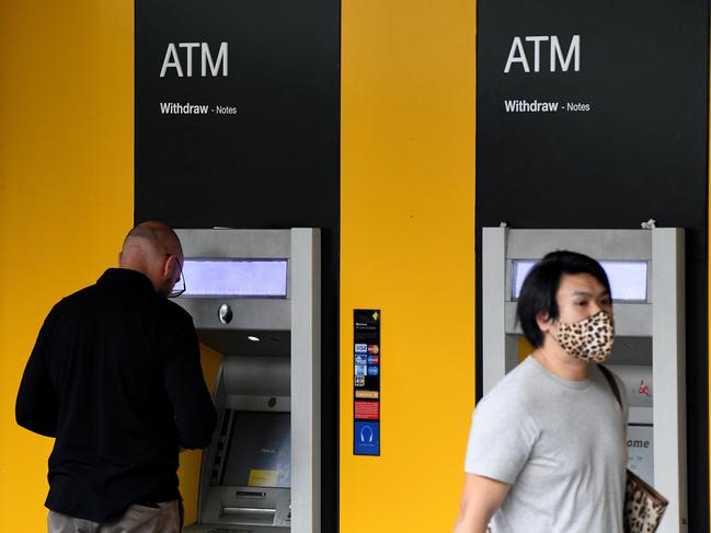 SYDNEY, AUSTRALIA - NewsWire Photos FEBRUARY, 12, 2021: General view of a Commonwealth Bank of Australia (CBA) branch in Sydney. Picture: NCA NewsWire/Bianca De Marchi