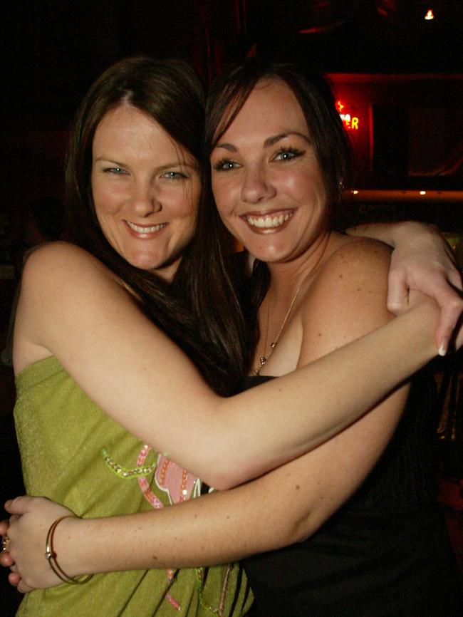 Khobi Page and Michelle Brylowski at Surfers Paradise Beer Garden.