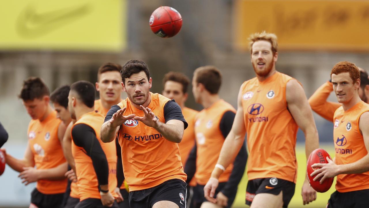 Mitch McGovern during a training session at Ikon Park this week.