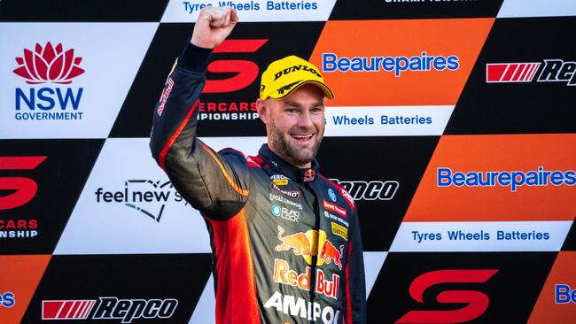 Shane van Gisbergen sits second in the Supercars drivers’ championship. Picture: Daniel Kalisz/Getty Images