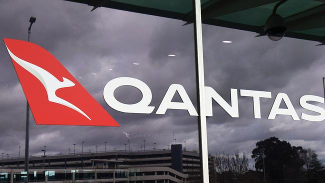 Qantas is among companies that need to lift their climate commitments, Greenpeace said. Picture: AFP