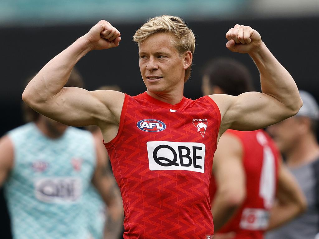 Isaac Heeney is pumped ahead of the 2025 season. Picture: Phil Hillyard