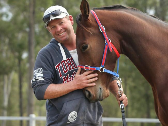 Harness trainer Jack Butler, now out at Logan Village, after moving from Bathurst. Pic Jono Searle.