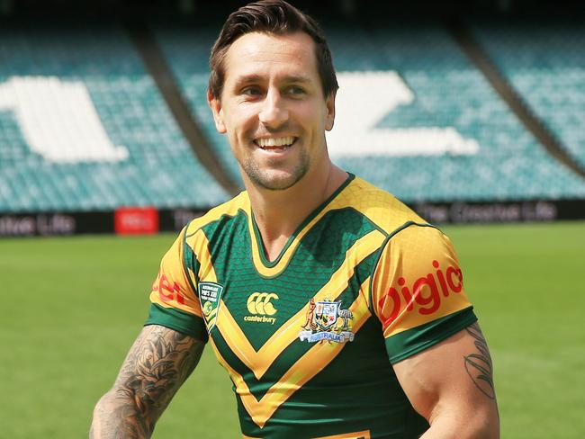 Mitchell Pearce was named at halfback in the Prime Minister's X111 squad. pic Mark Evans