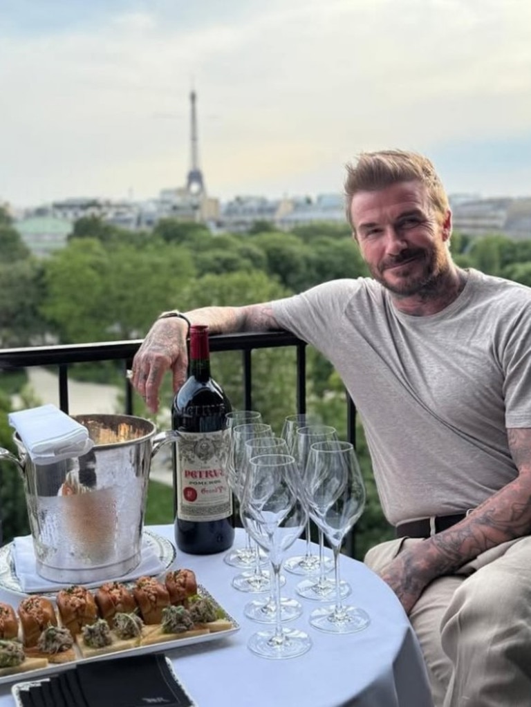 Beckham and the family also spent a few days in Paris to celebrate the football legend's birthday. Photo: Instagram