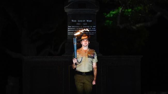 Thousands gathered at the Cenotaph to commemorate the 108th Anzac Day. Pic: Pema Tamang Pakhrin