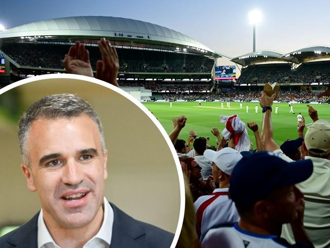 Peter Malinauskas Adelaide Test art