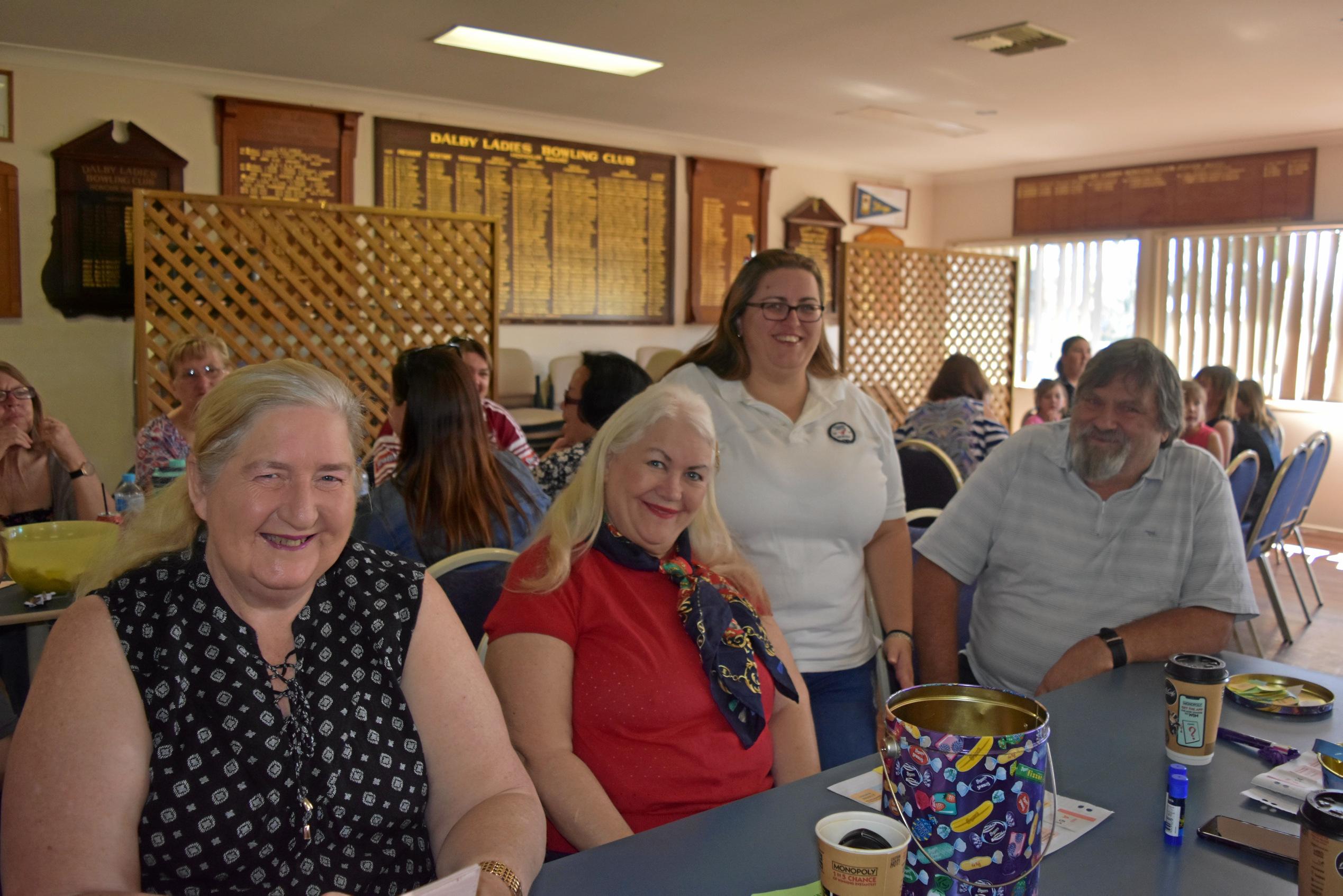 Bev Weston, Colleen Walker, Andie Walker and Neil Walker. Picture: Shannon Hardy