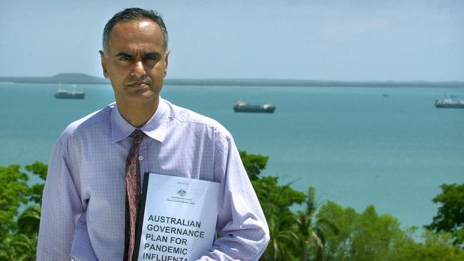 Former Chief Health Officer of the Northern Territory and newly appointed president of the Public health Association of Australia Dr Tarun Weeramanthri. Picture: Julianne Osborne