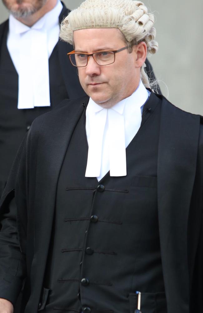 Barrister Saul Holt QC. Picture: Jono Searle.