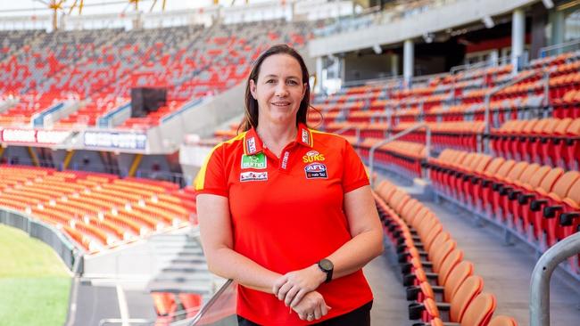 Gold Coast Suns AFLW Head of Women’s Football Fiona Sessarago.