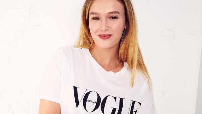 Maddison Brown for Vogue Fashion's Night In. ONE TIME USE ONLY.  Strictly embargoed for Sunday, September 26 print and online. PERMISSIONS / CREDITING APPLY. Picture: Vogue Australia