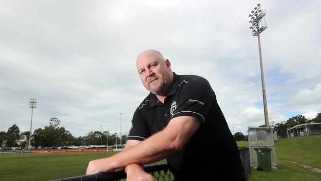 Southport Sharks coach Steve Daniel. Photo by Richard Gosling