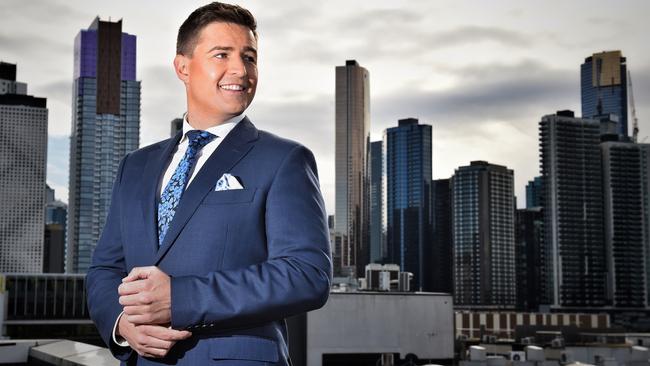 Seb Costello has returned to Melbourne after a stint as the European correspondent for 9 News. Picture: Tony Gough