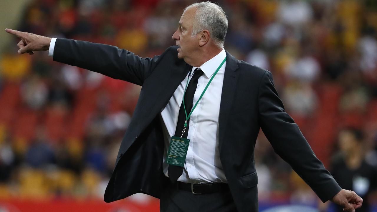 Graham Arnold has made some tough calls for the Socceroos. Picture: Getty Images 