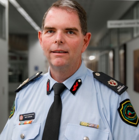 Director of the Rural Fire Service Chief Superintendent Matthew Inwood