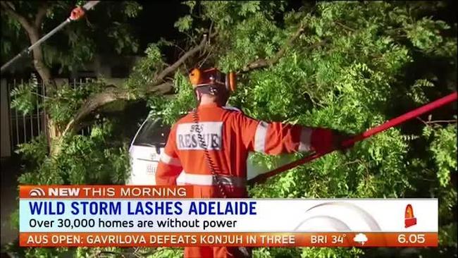 Seven News: SA blacked out by storms once again